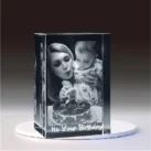 mycrystalgift 3D photo customized crystal gift cube birthday